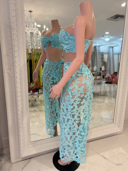 Lace Me Up Barbie Lace Skirt Set