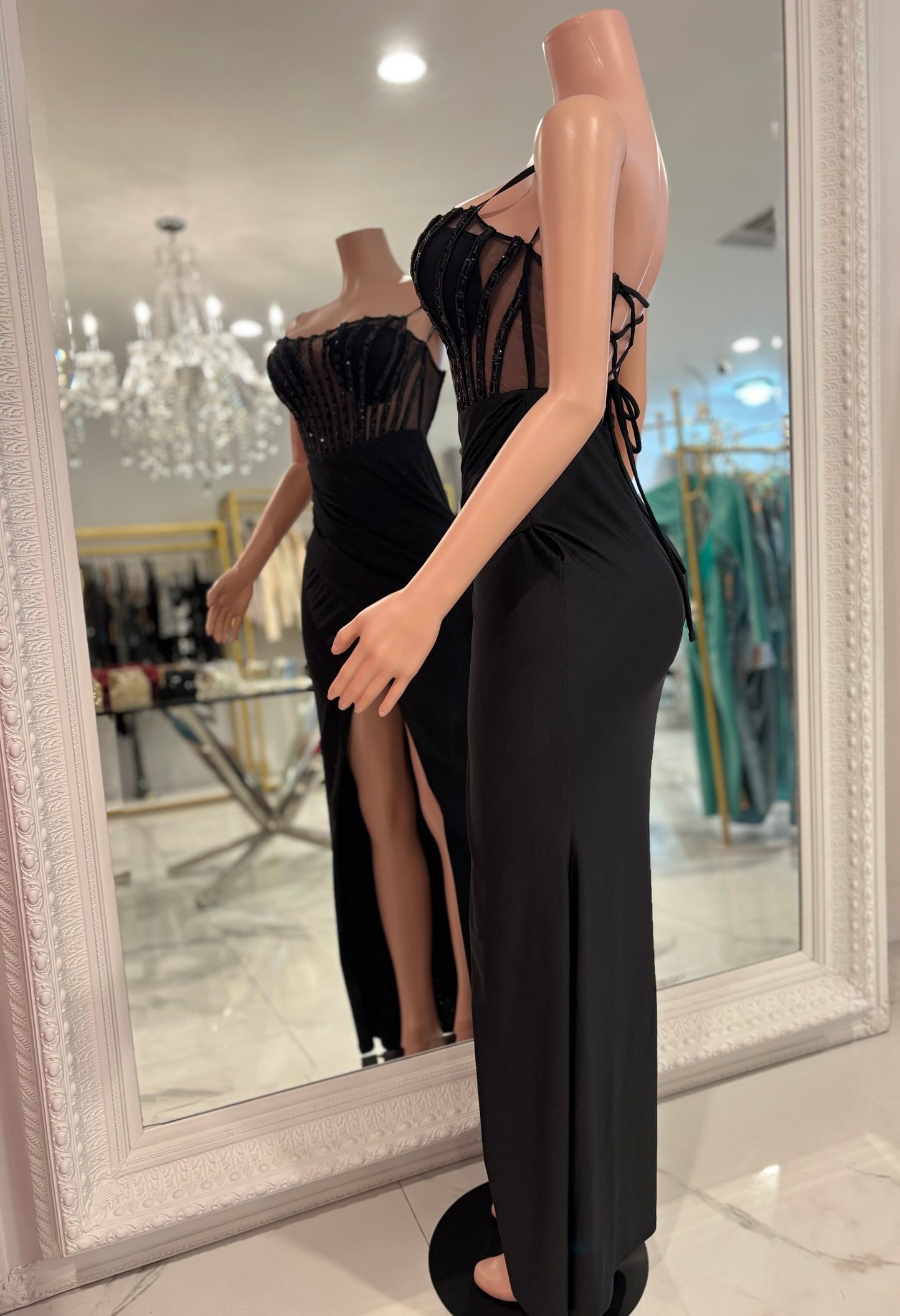 What a Sight To Good For You Maxi Dress Black