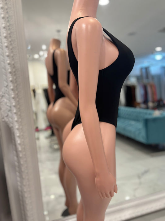 Don’t Be Seen Bodysuit Black