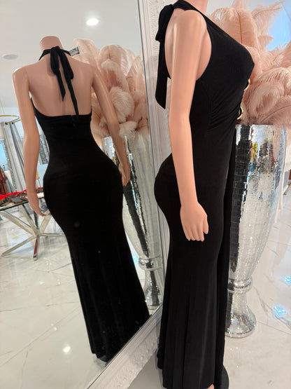 Deadly Love Maxi Dress Black