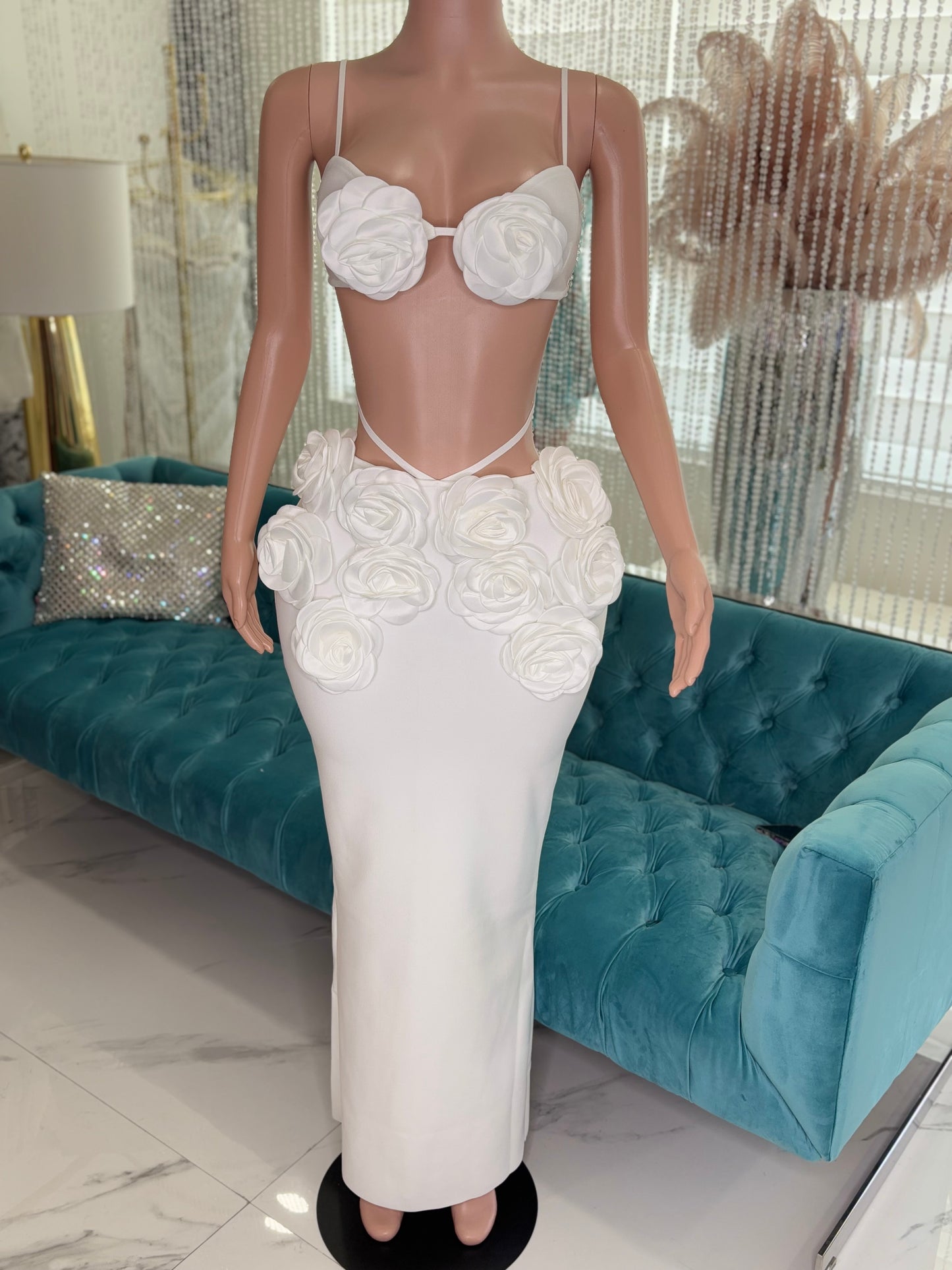 Rosas Skirt Set