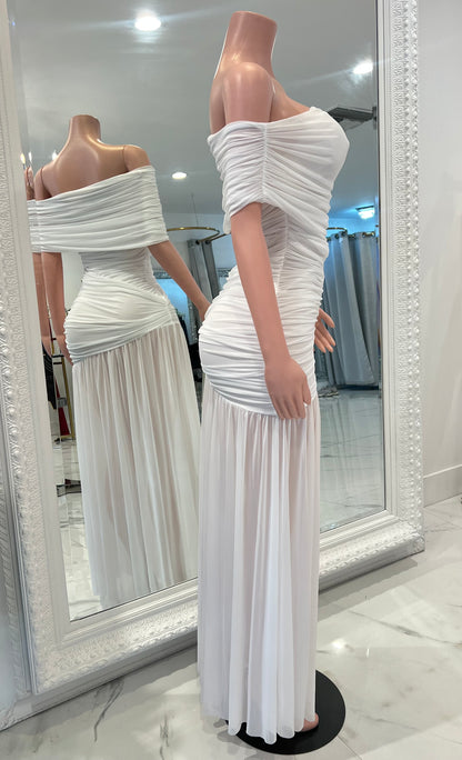 Dance in My Dreams Maxi Dress White