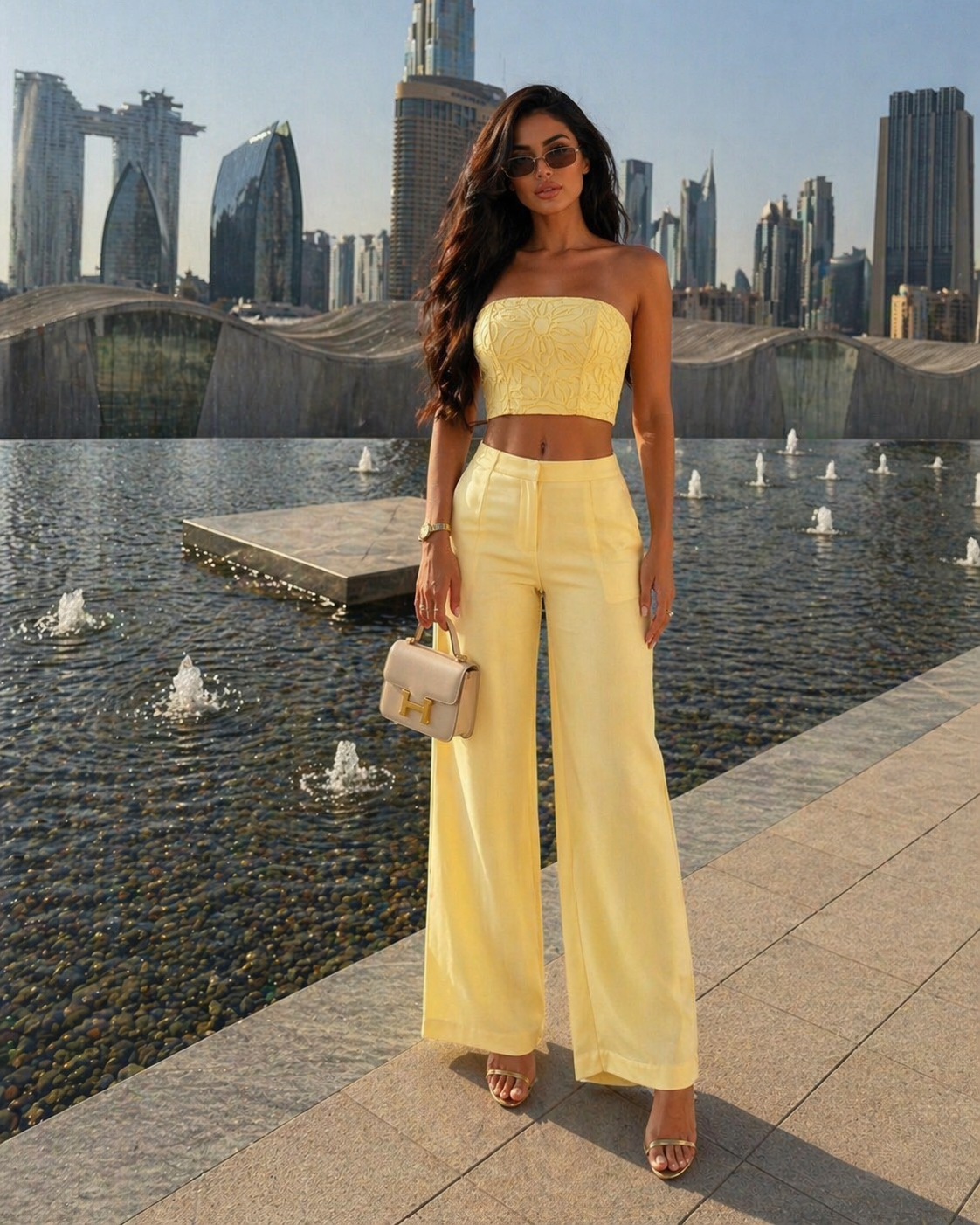 Dasiy is All Yours Pant Set Yellow