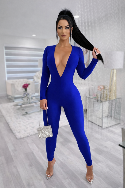 5 Seconds To The Future Jumpsuit Blue
