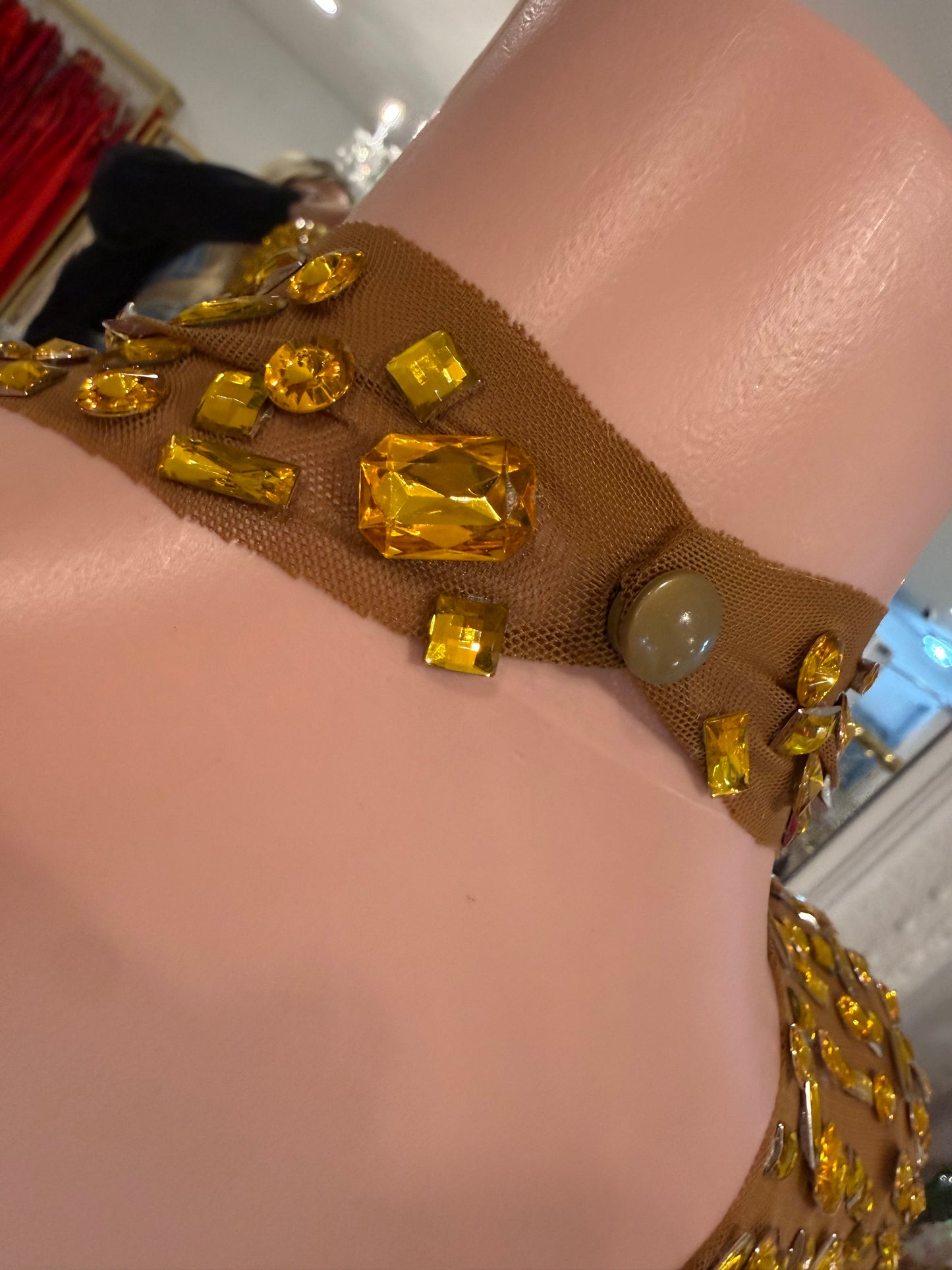 Glamour Maxi Dress Amarrillo