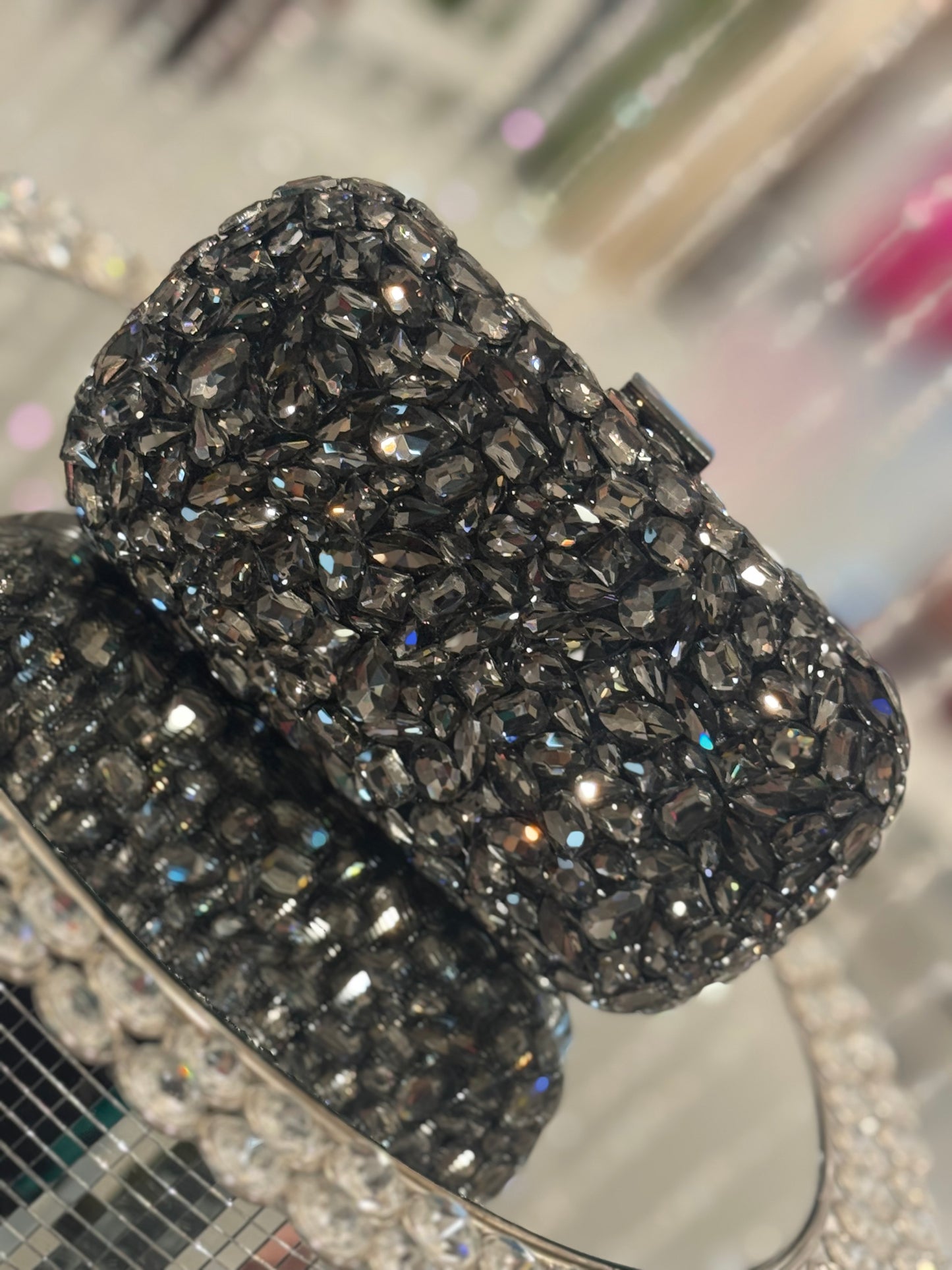 Match My Sparkle Purse Black