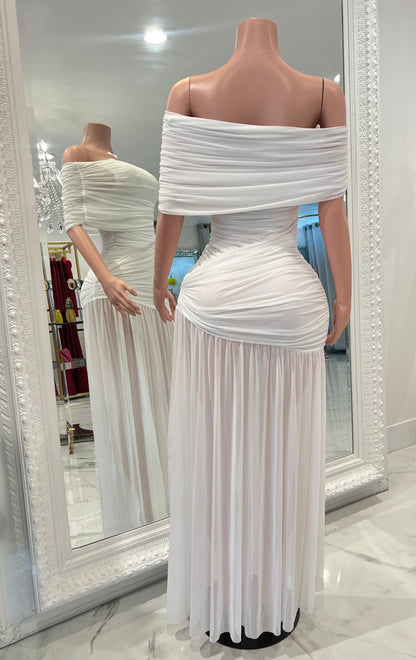 Dance in My Dreams Maxi Dress White