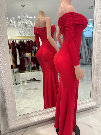My Heart is Yours Maxi Dress Red