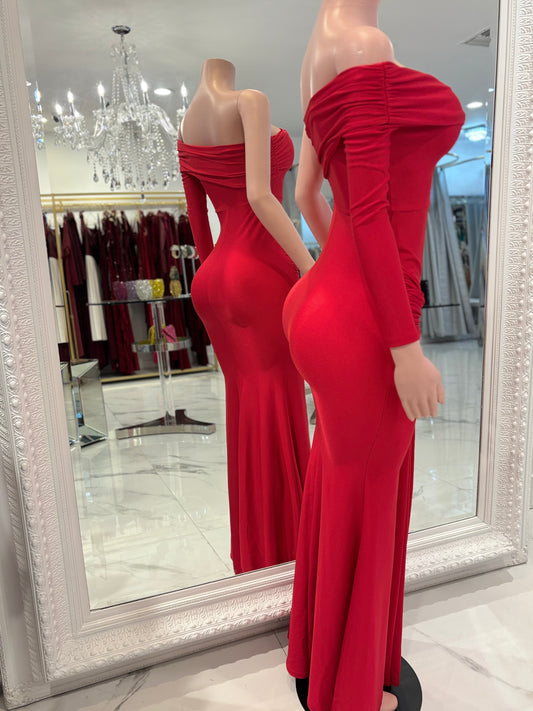My Heart is Yours Maxi Dress Red