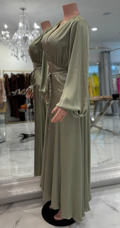 Party Maxi Dress Green