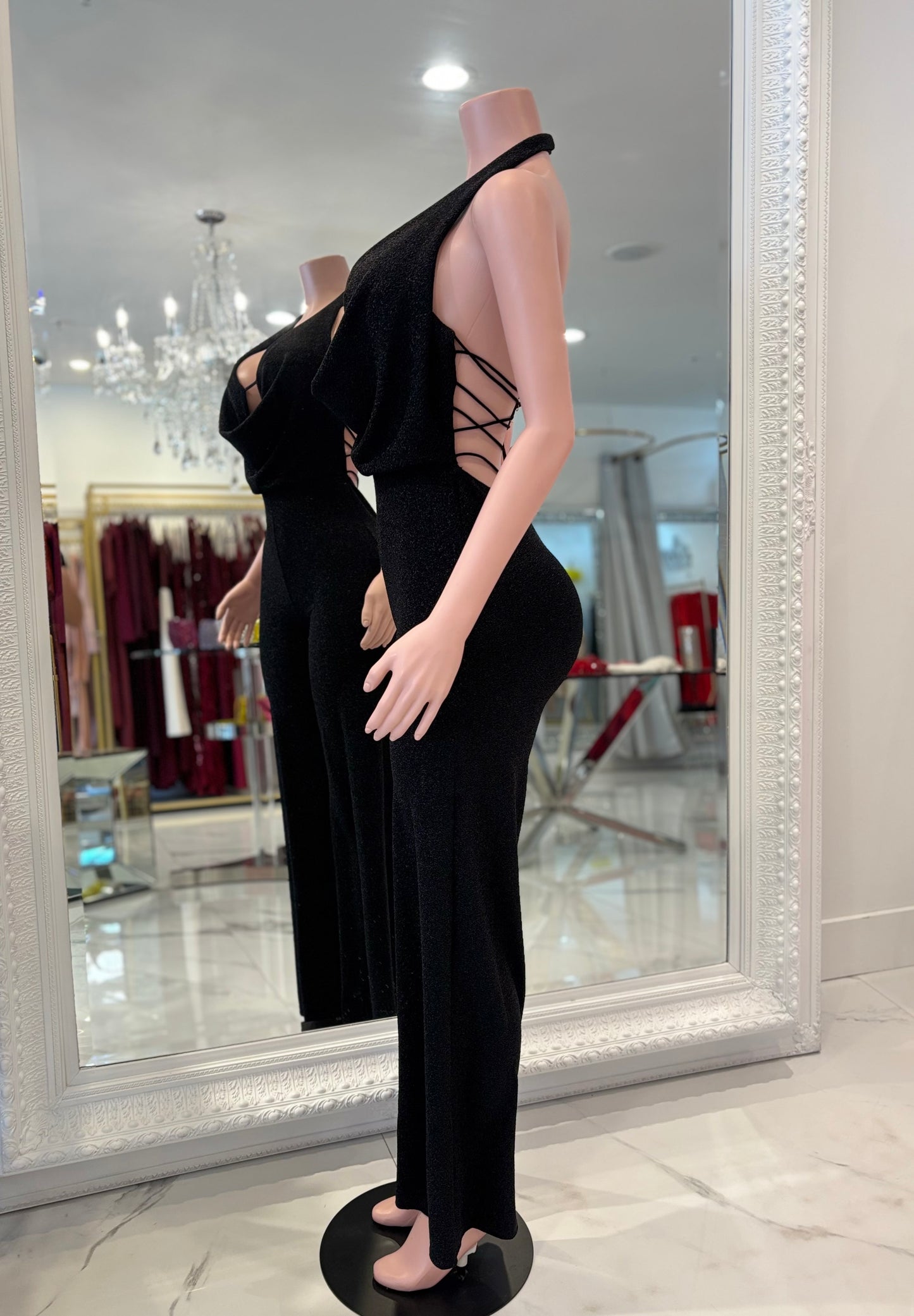 I Just Needed You Jumpsuit Black