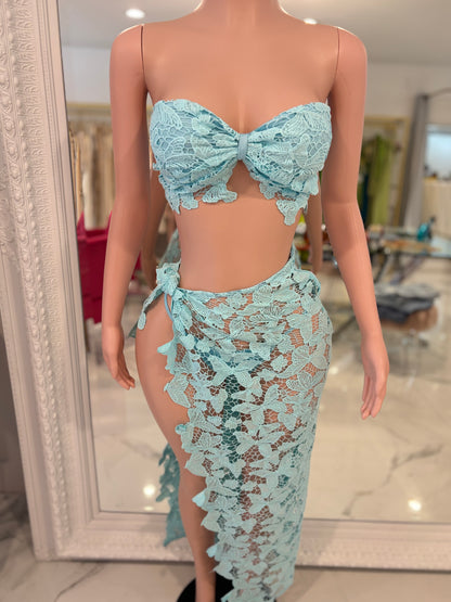 Lace Me Up Barbie Lace Skirt Set