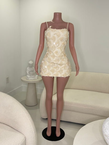 Living In Glamour Mini Dress White