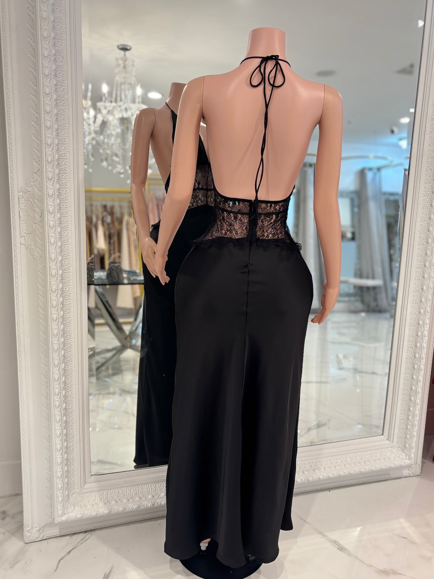 Sensual Maxi Dress Black