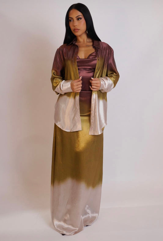 What a Day Maxi Dress Green