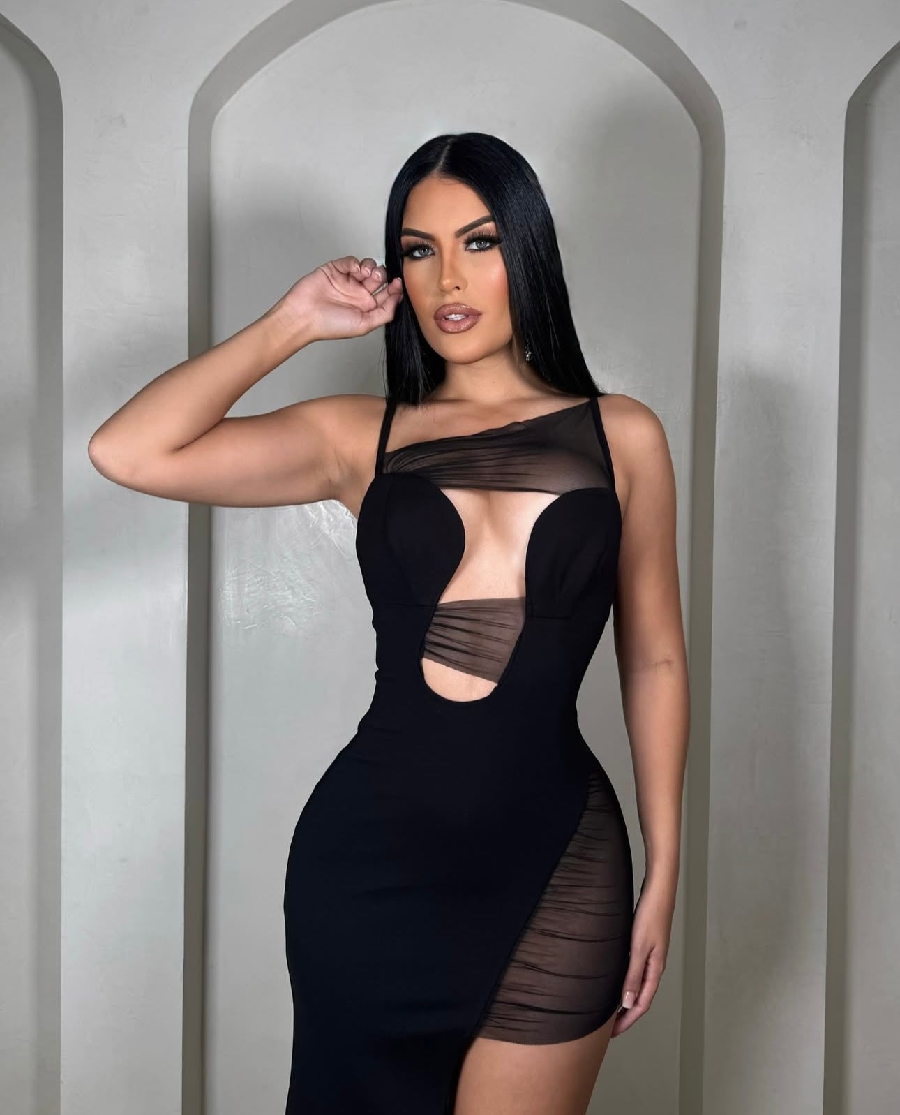 Don´t Get It Twisted Maxi Dress Black