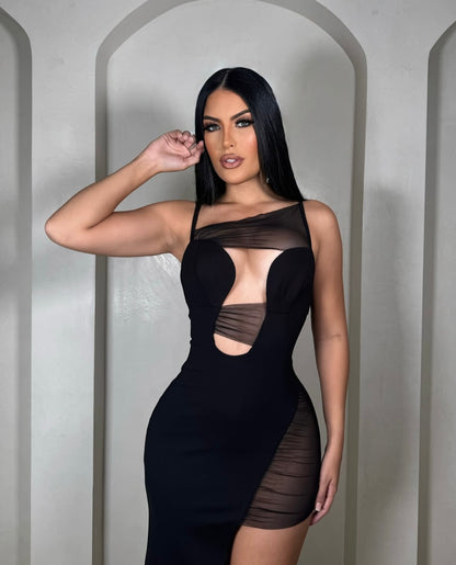 Don´t Get It Twisted Maxi Dress Black