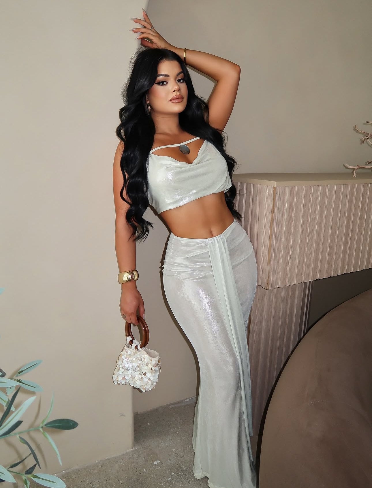 Taking Over My Mind Skirt Set