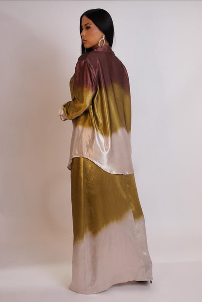 What a Day Maxi Dress Green