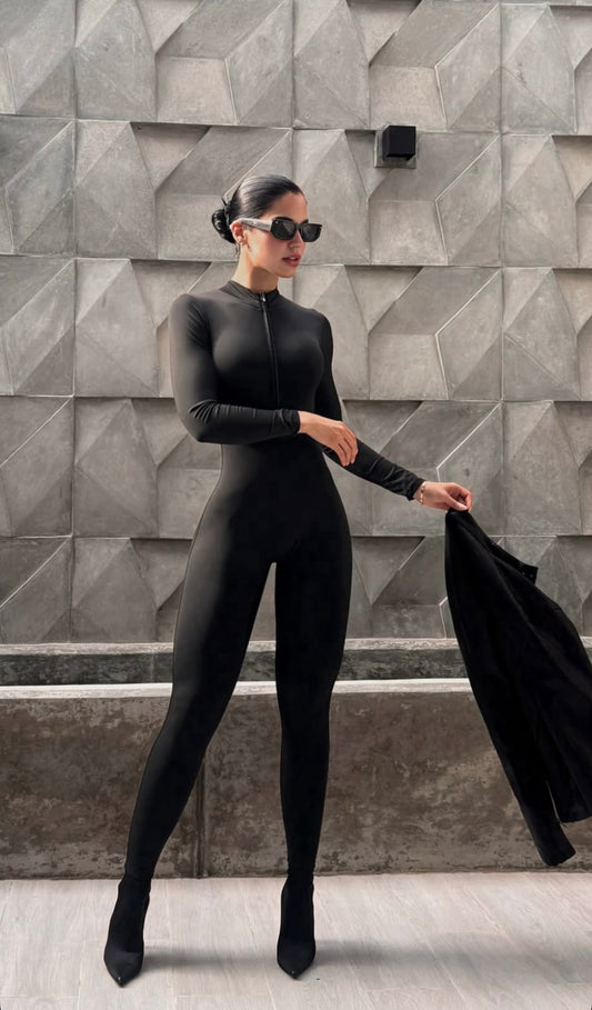 Night To Remember Jumpsuit Black
