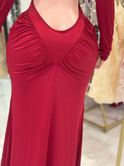 What Would You Do For Love Maxi Dress Rojo Vino