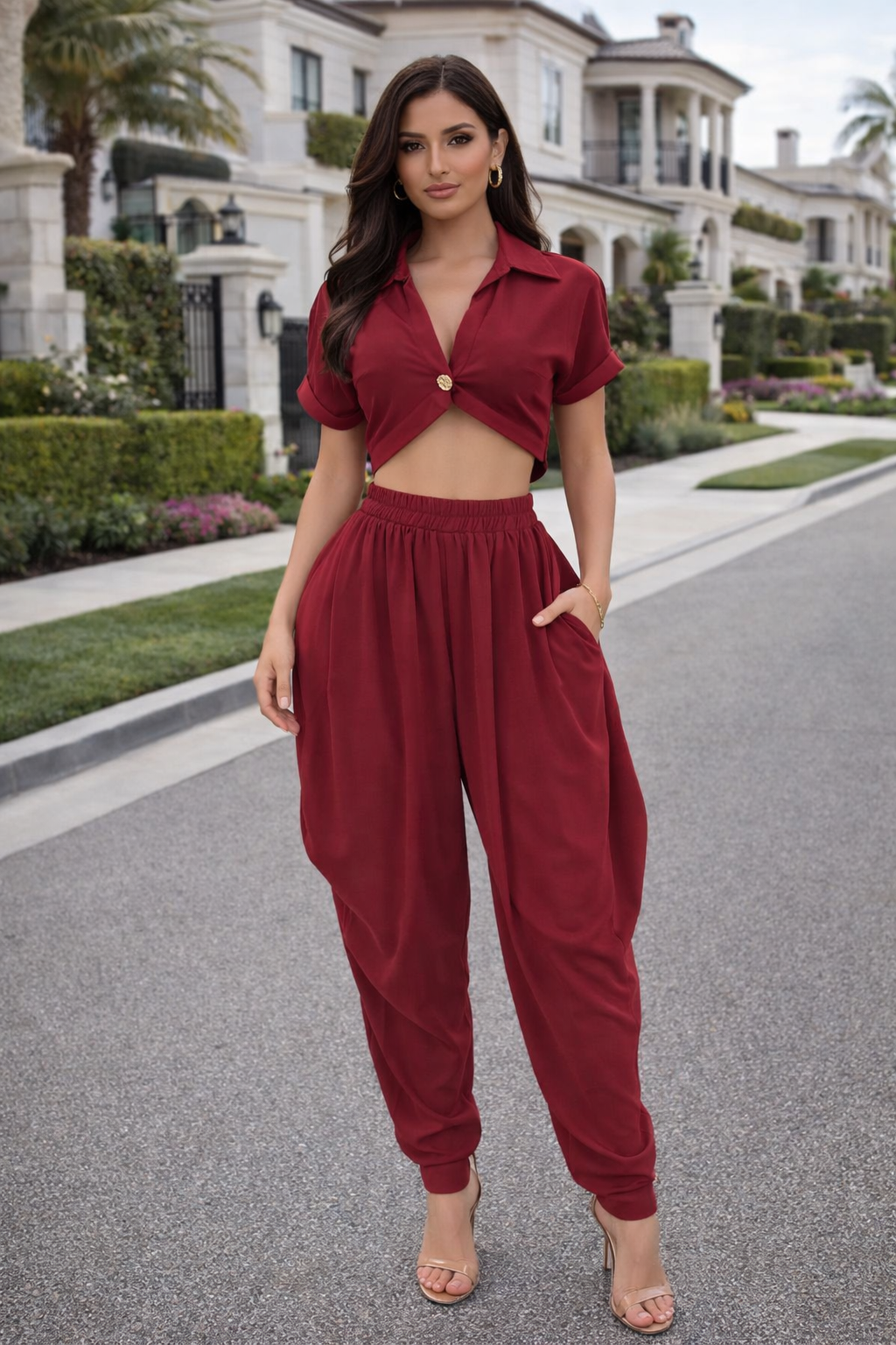 Dont´t Even Bother Boy Pant Set Red