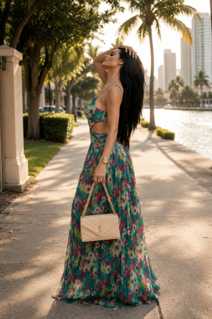 I’m Here For Spring Maxi Dress