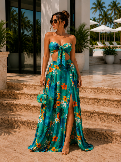 Believe In Me Skirt Set Green