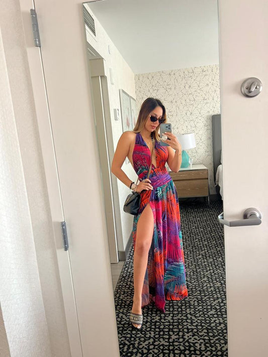 Late Night In Vegas Maxi Dress