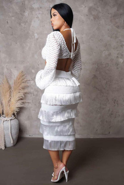 Just Having My Fun Skirt Set