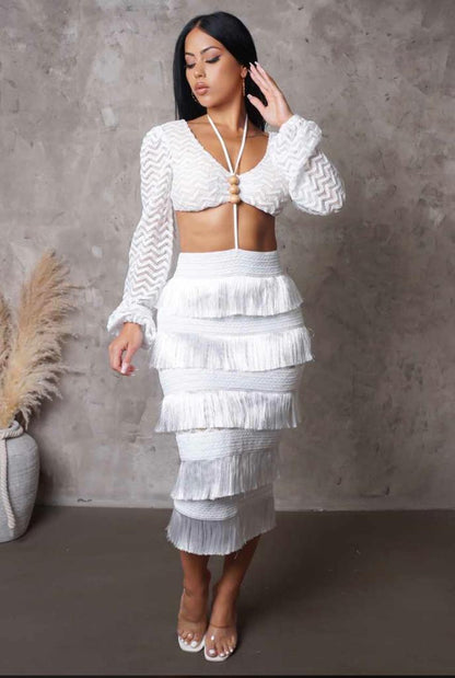 Just Having My Fun Skirt Set