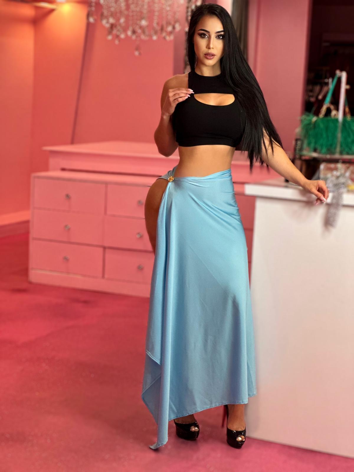 Azul Cielo Skirt