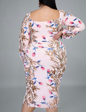 Sizes Pluss Andrea Midi Dress - Exotic Fashion Boutique Inc.