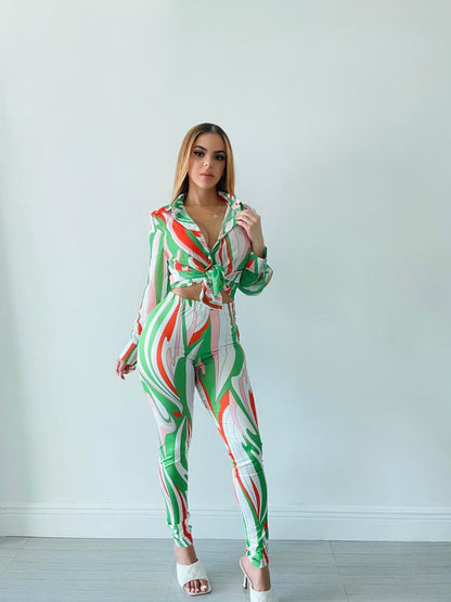 Not Giving Up Pant Set