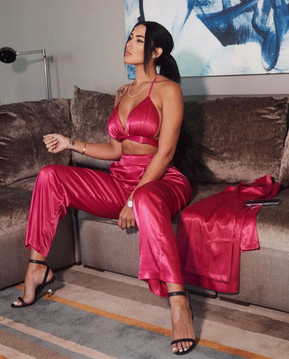 Gala Pants Set Pink