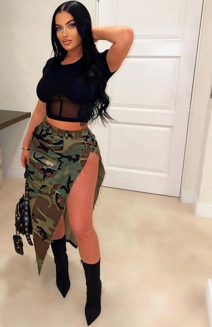 On Duty Babe Skirt