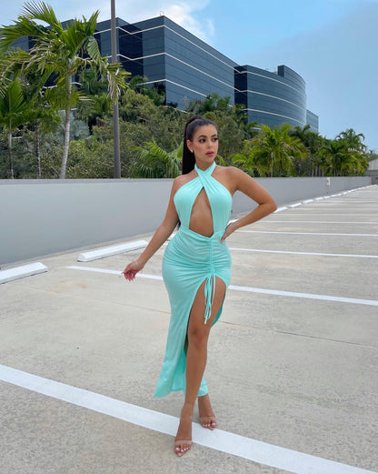 Baby Mint Midi Dress