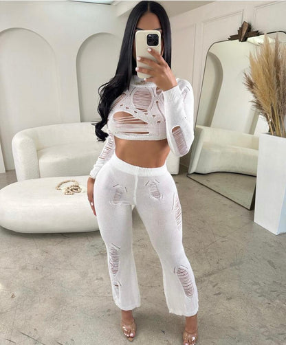 Rip My Heart Out Pant Set