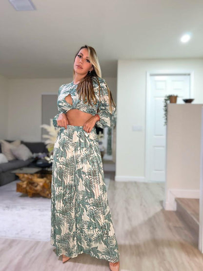 Pointy Thorns Pant Set