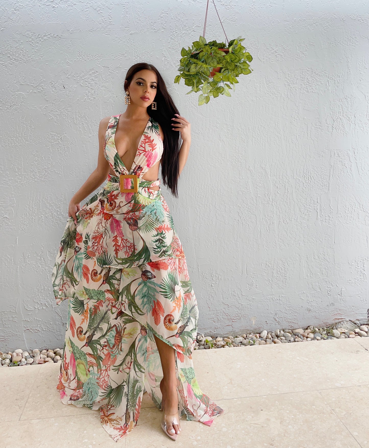 Picking Flowers Maxi Dress