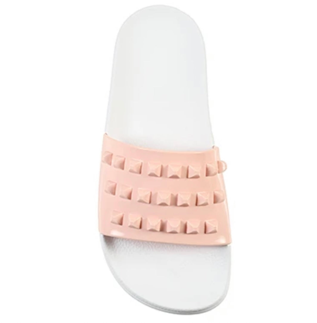 Baby Pink Lina Slides