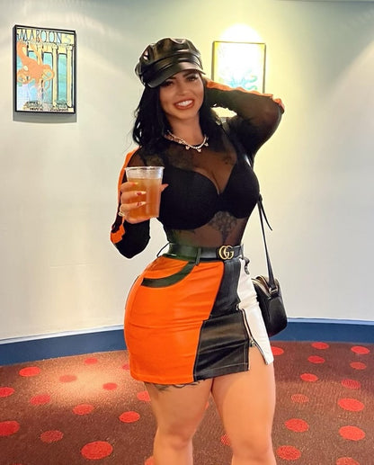 Blank Space Skirt Set
